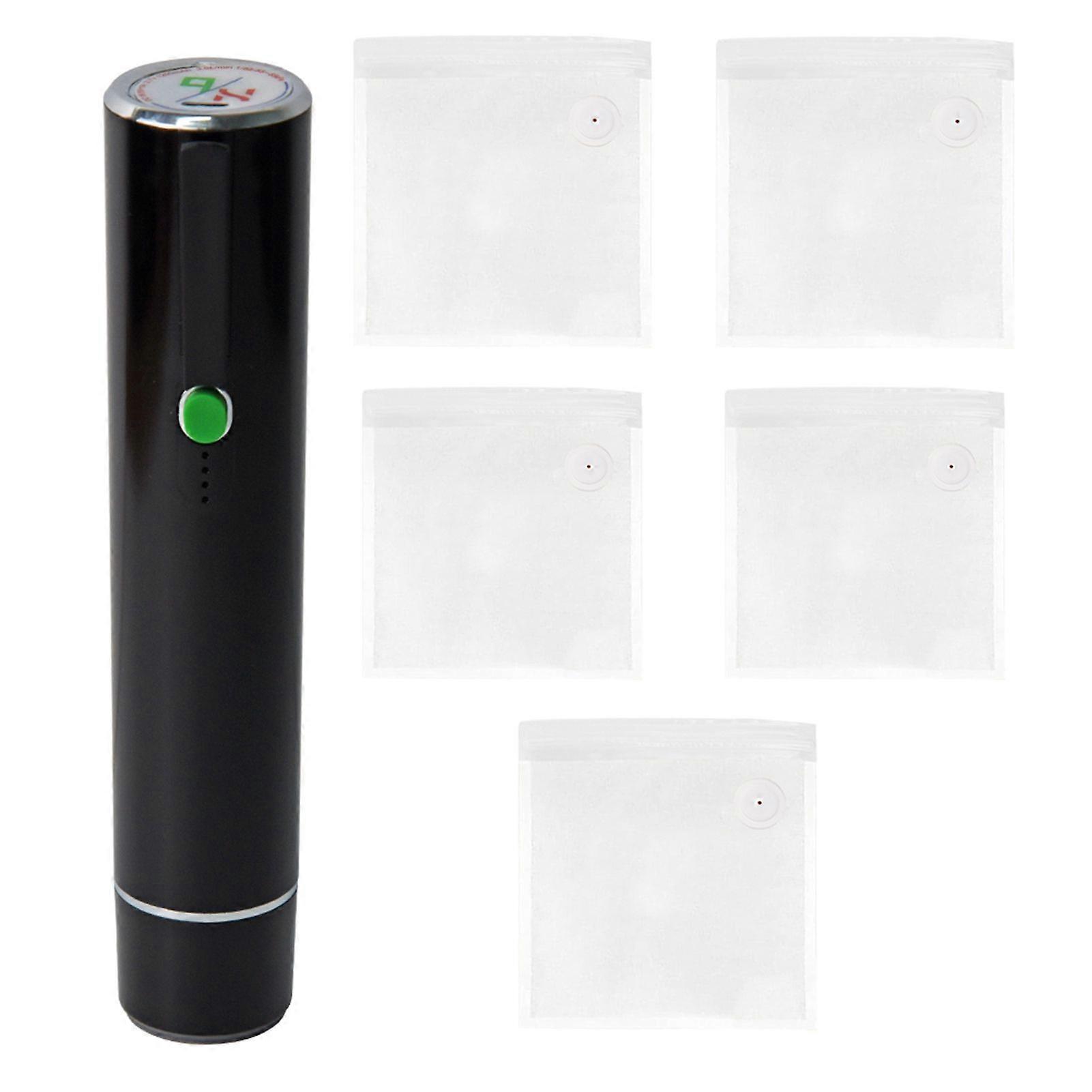 Handheld Vacuum Sealer Machine Portable USB Type-C Charging Cordless 2-in-1 Automatic Food Vacuum Saver Sealer and Vacuum Sealer Bags with Sealing Bag