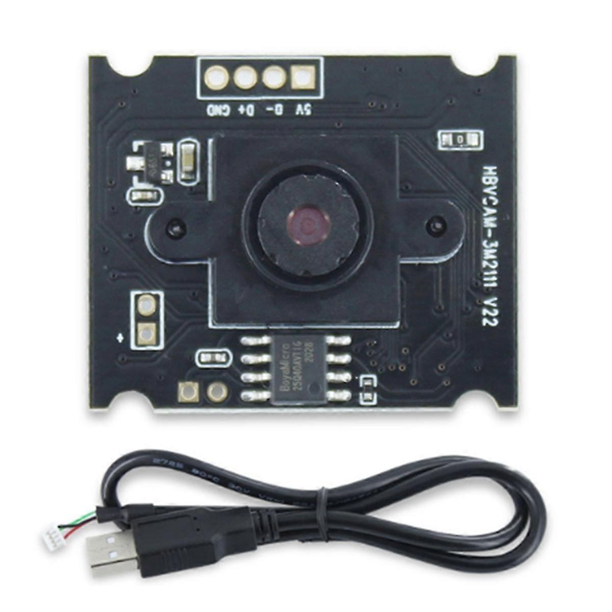 OV3660 Camera Module 3 Million Pixels USB Free Driver 64 Degree Wide-Angle Lens Support OTG for ATM