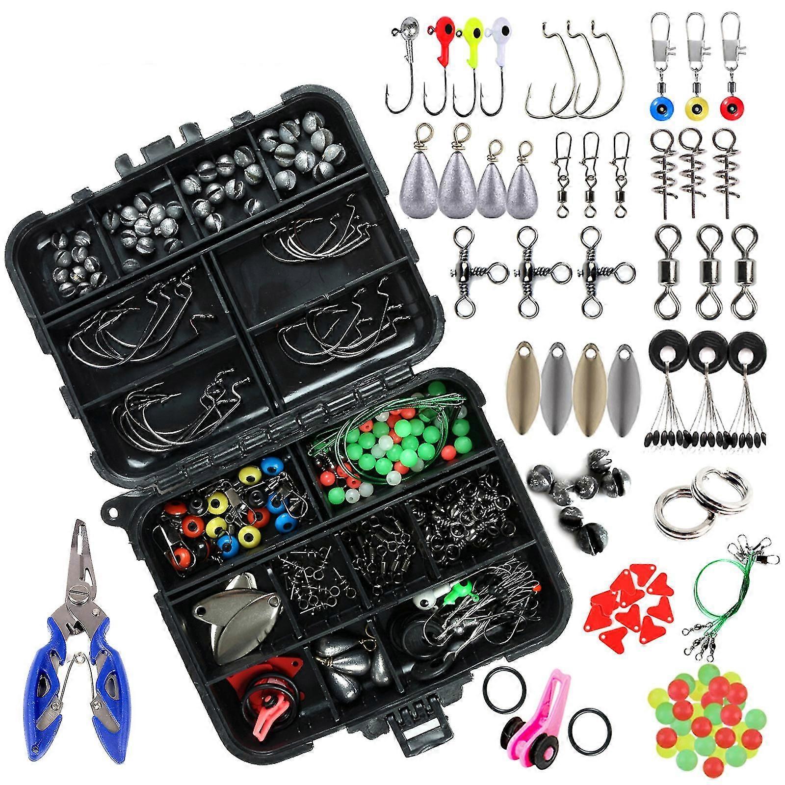 188pcs Fishing Accessories Kit