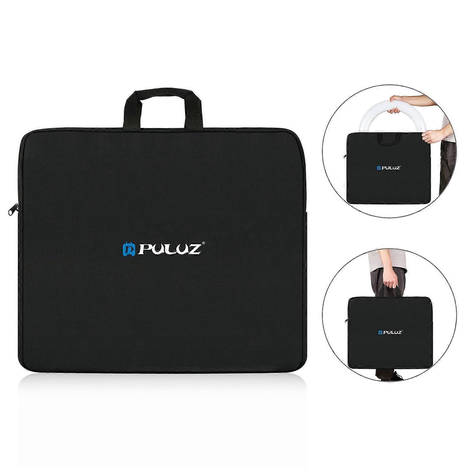 PULUZ 46cm Ring LED Lights Portable Zipper Storage Bag