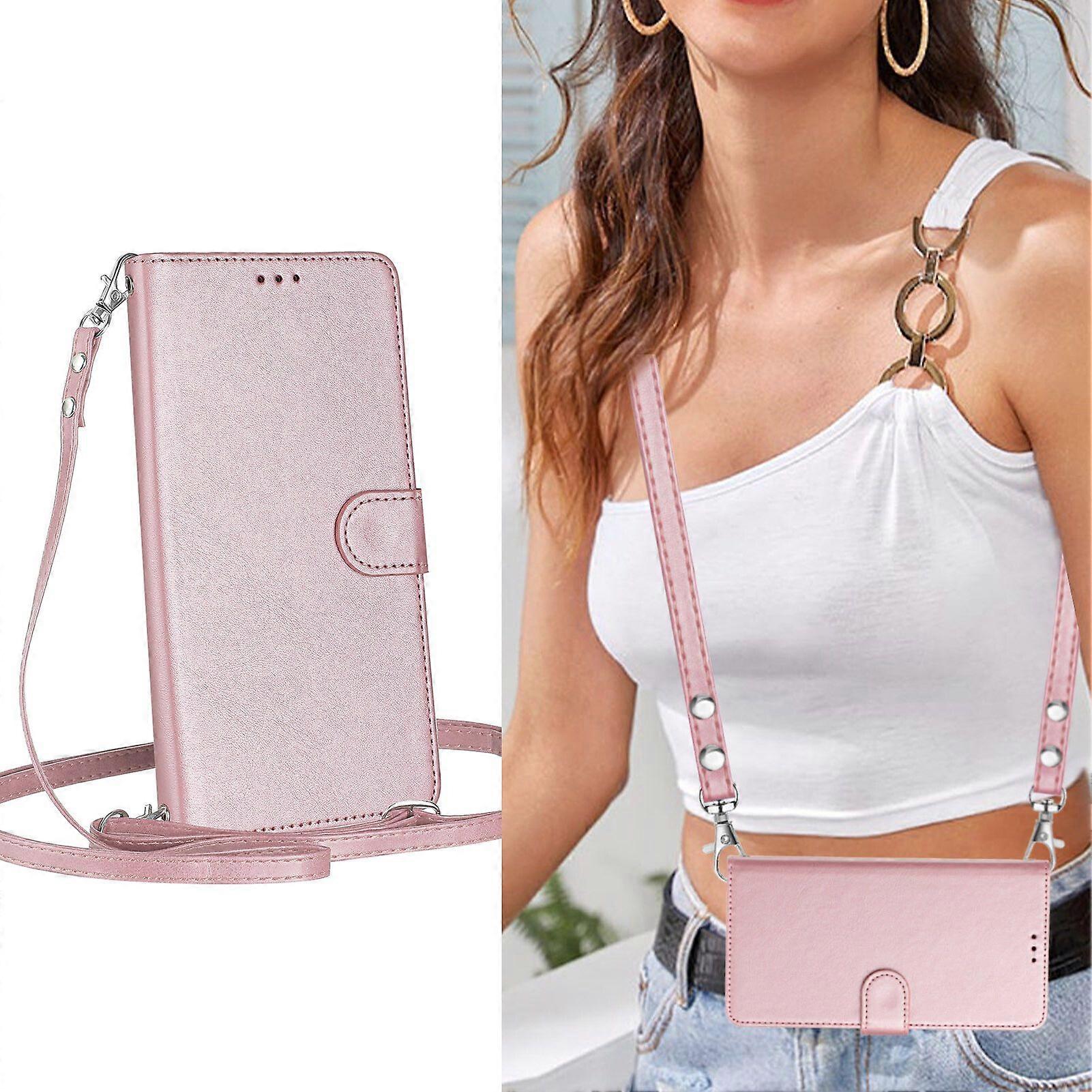 Case for Xiaomi Redmi 13 4G/5G Flip Book Leather Wallet Crossbody Lanyard Wrist Strap RFID Blocking Compatible with Xiaomi Redmi 13 4G/5G