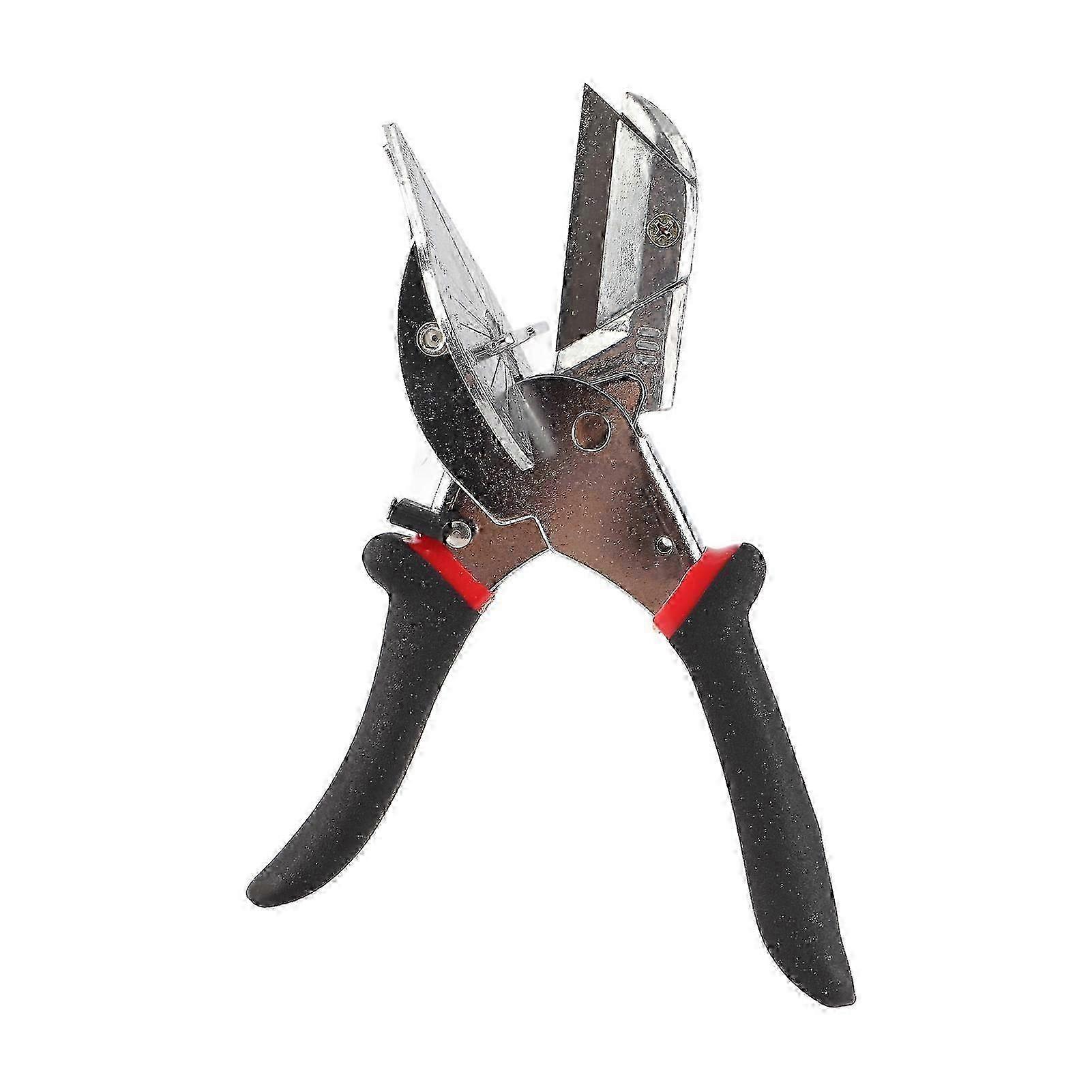Multifunctional Angle Shear Cutter Non?Slip Black Handle Hand Tool for Cutting Thin Wood
