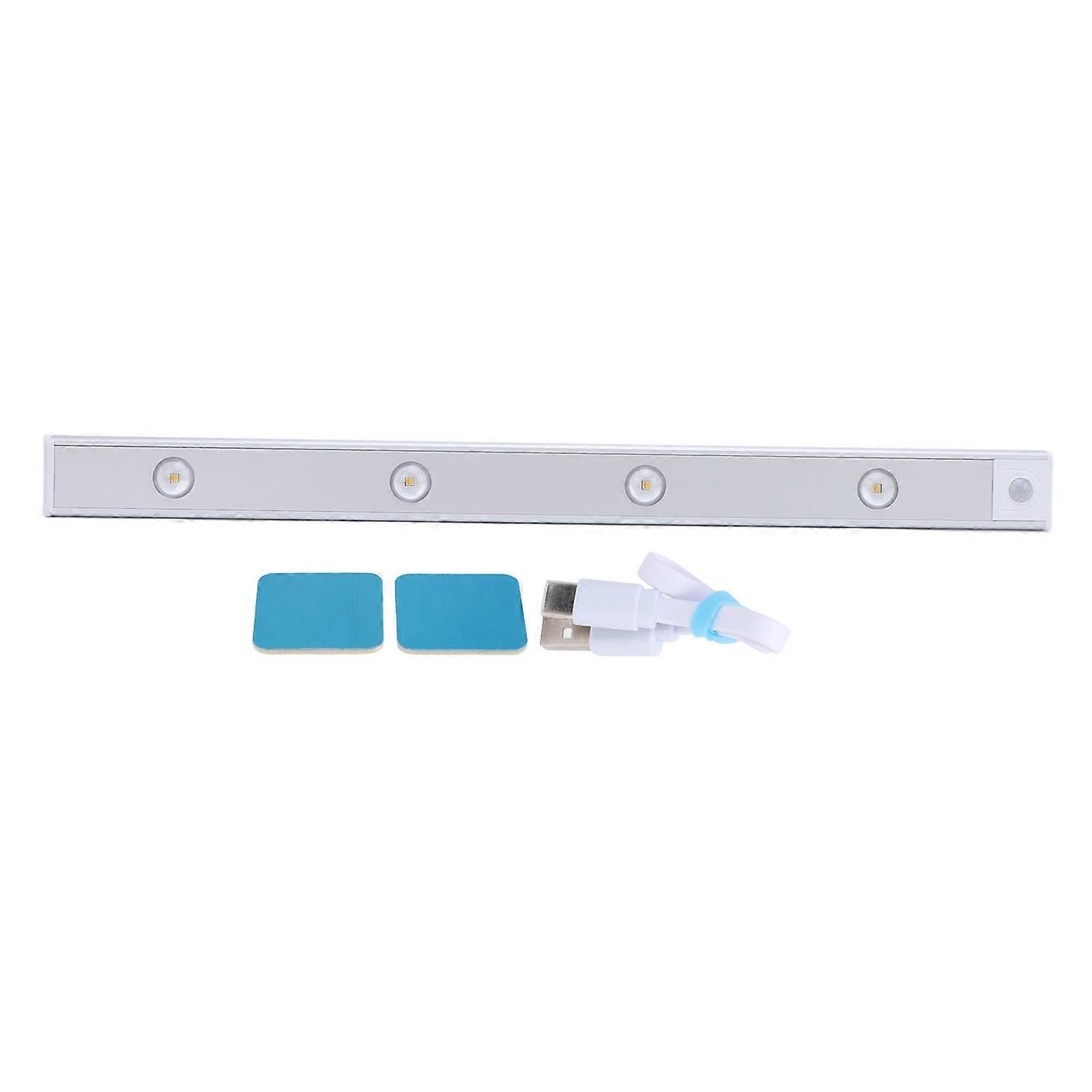 3 Colors Human Body Sensor Cabinet Light Under Cabinet Light Magnetic Rechargeable Led Light Strip f