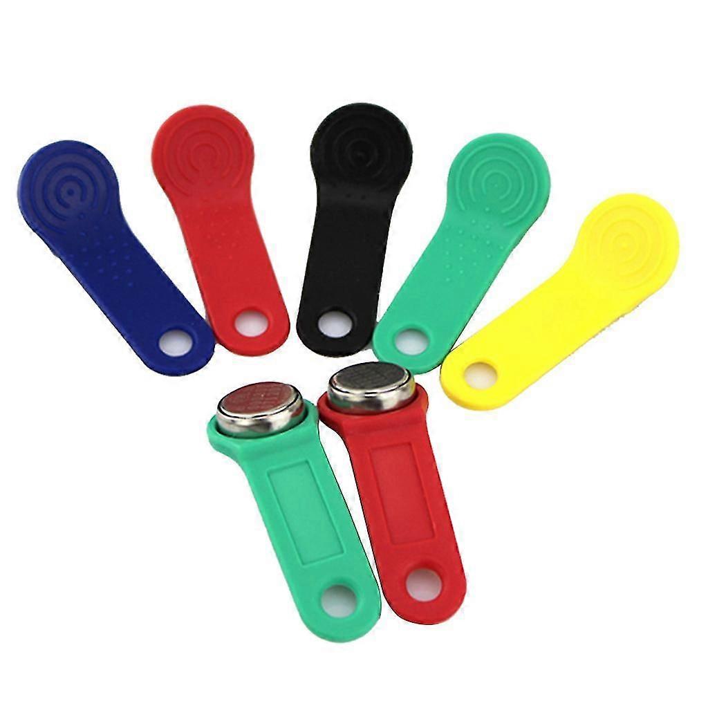 10PCS Rewritable RFID Touch Memory Key RW1990 iButton Copy Card Sauna Key