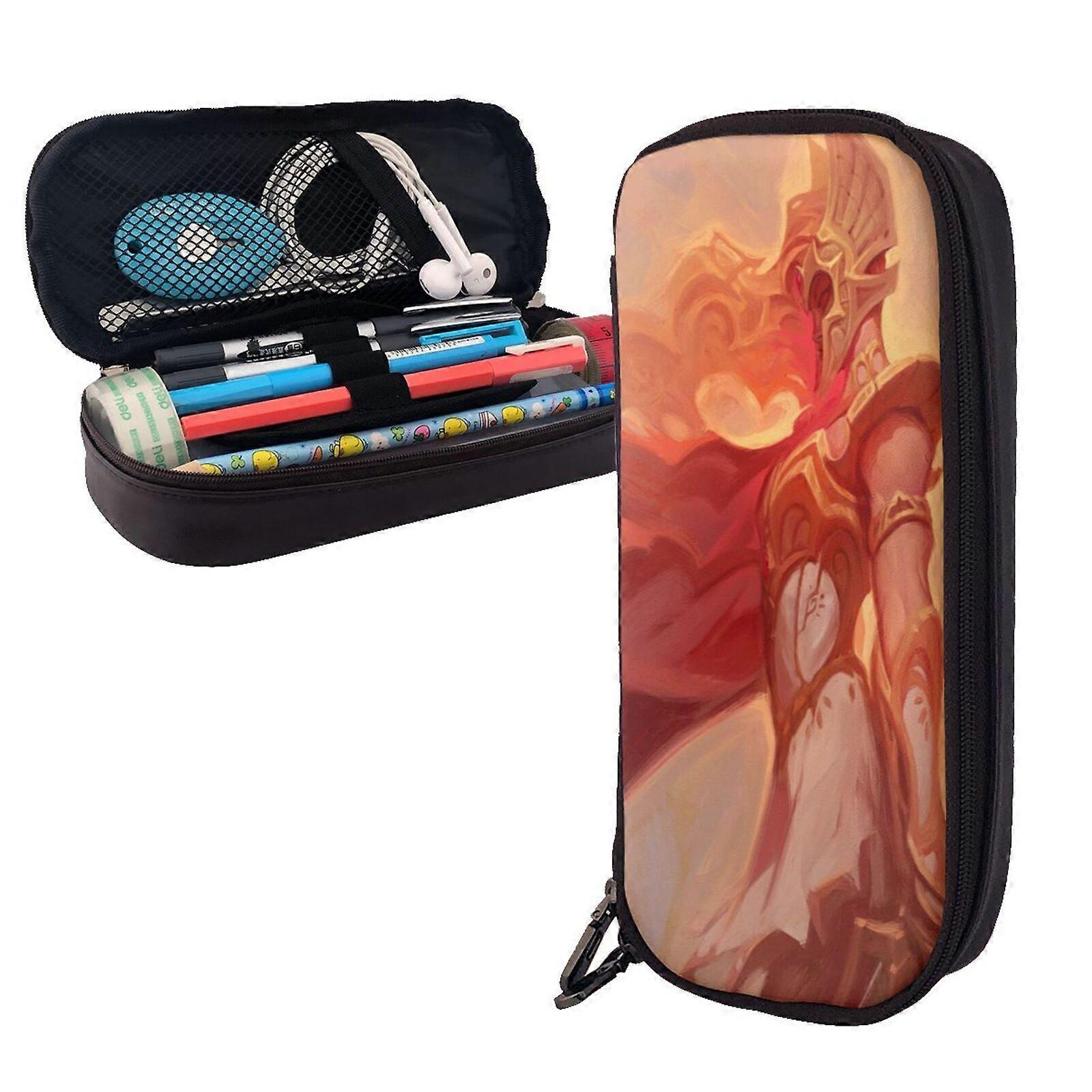 j2149 ستيفن يونيون مقلمة ، حقيبة قلم ذات سعة كبيرة للأولاد والبنات للأطفال ، تخزين كبير صندوق حقيبة قلم متين لمكتب الكلية المدرسية ، فسيح إضافي