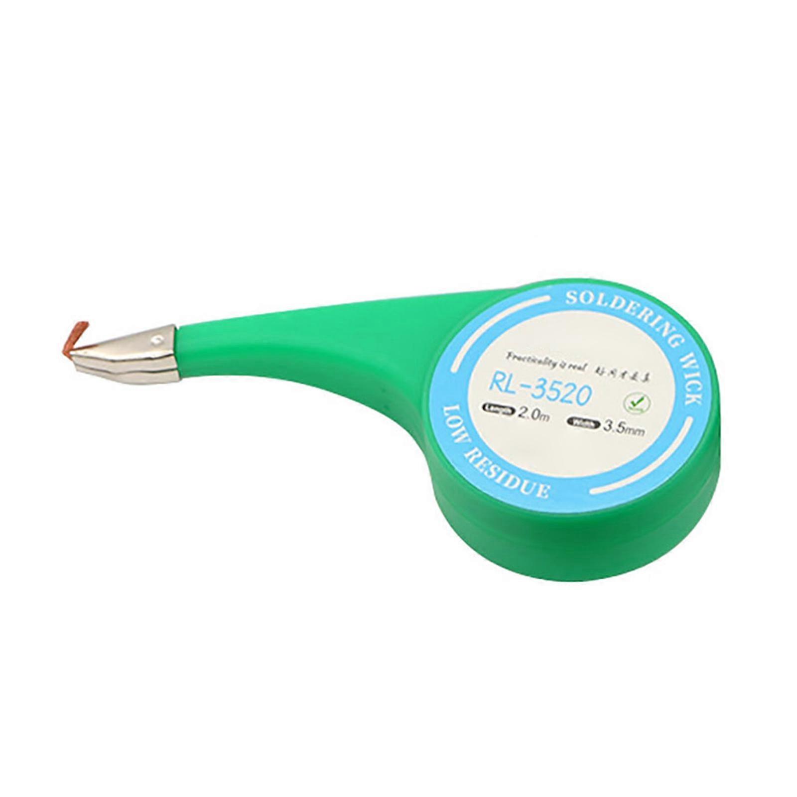 Ergonomic Low Residues Soldering Wick 1.5mm/2mm/2.5mm/3mm/3.5mm Suitable for Easy Handling and Efficient Solder Removal