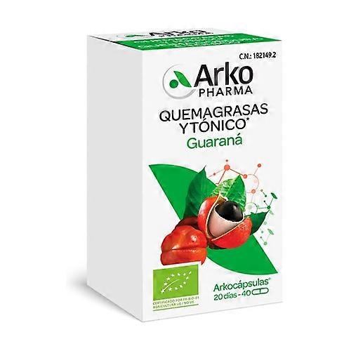 Arkocápsulas Guarana BIO 40 capsules