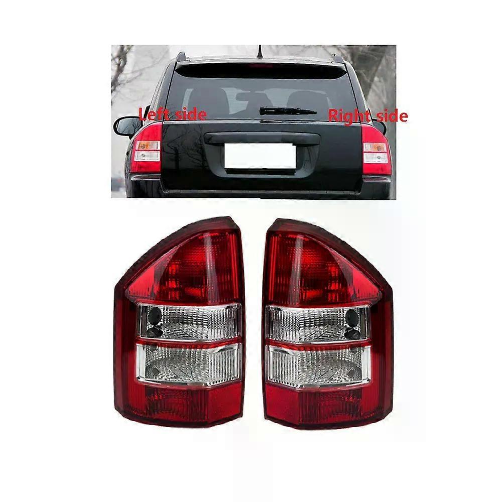 Applies to For Jeep Compass 2007 2008 2009 2010 Tail Light Rear Brake Lamp Turn Signal Light Tail Lamp Assembly Without Bulb