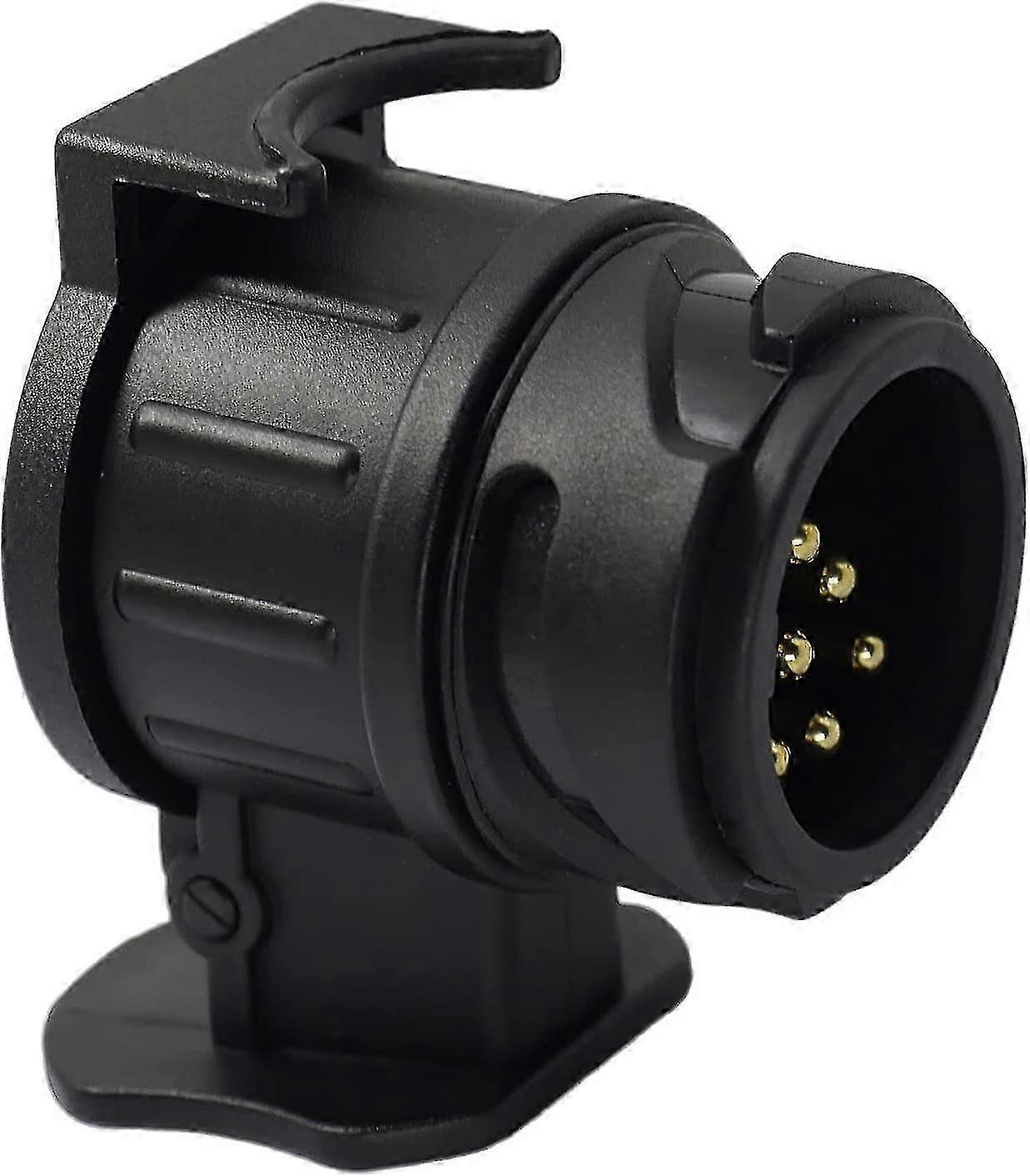Black Truck Traction Adapter Electrical Plug Socket Converter (1pc)
