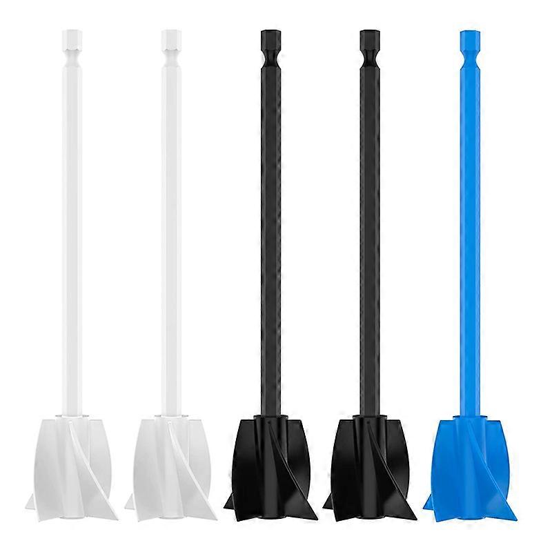 Mixer Attachment Drill for Resin, Pack of 5 Epoxy Resin Mixer Resin Mixer Attachment,Spiral Stirrer 