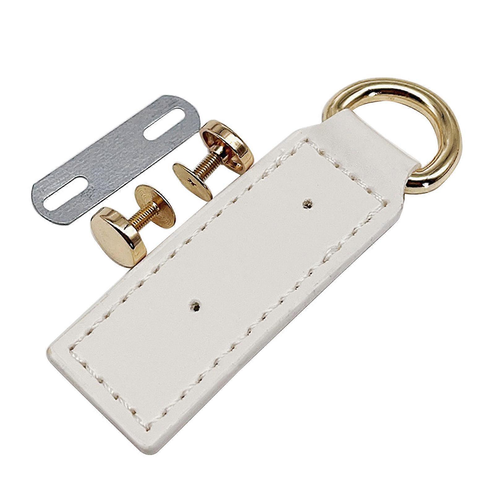 D Buckle Lock PU Leather Buckle DIY Accessories D Rings D-Shape Buckle Clips Multi-Purpose Loop Clasp Buckle Accessories  white buckle