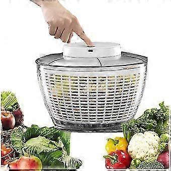 4.5L Electric Vegetable Spin Dryer, Usb Rechargeable Spinner, Quick Drying Drain Bowl