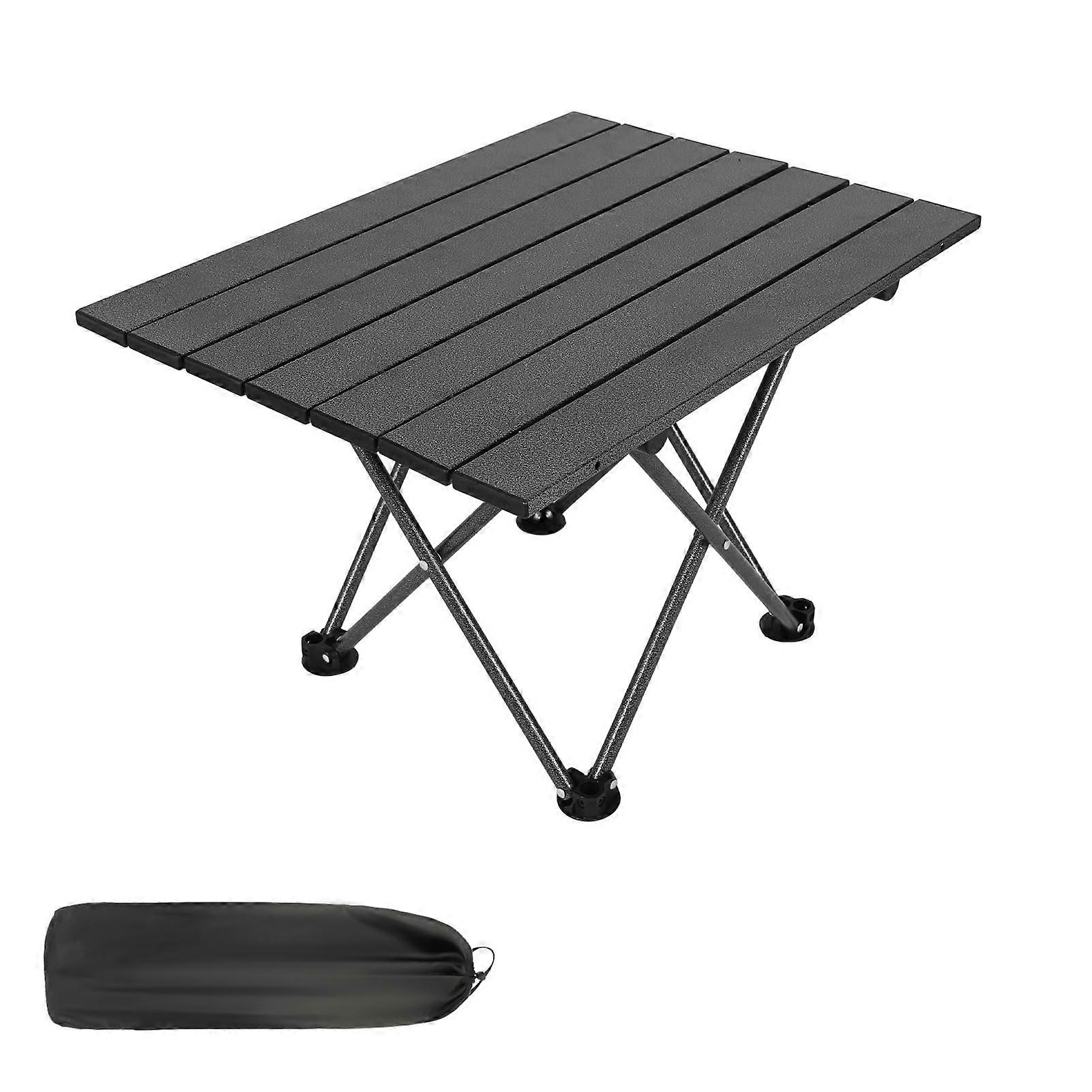 Folding Compact Ultralight Aluminum Alloy Camping Table Medium Size for Outdoor Cooking and Picnics