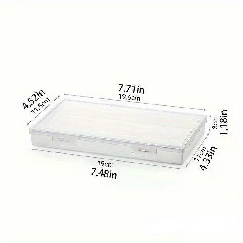 Reusable Cheese Storage Container Portable Transparent Food Seal Box For Cheese Butter Kitchen Organizer
