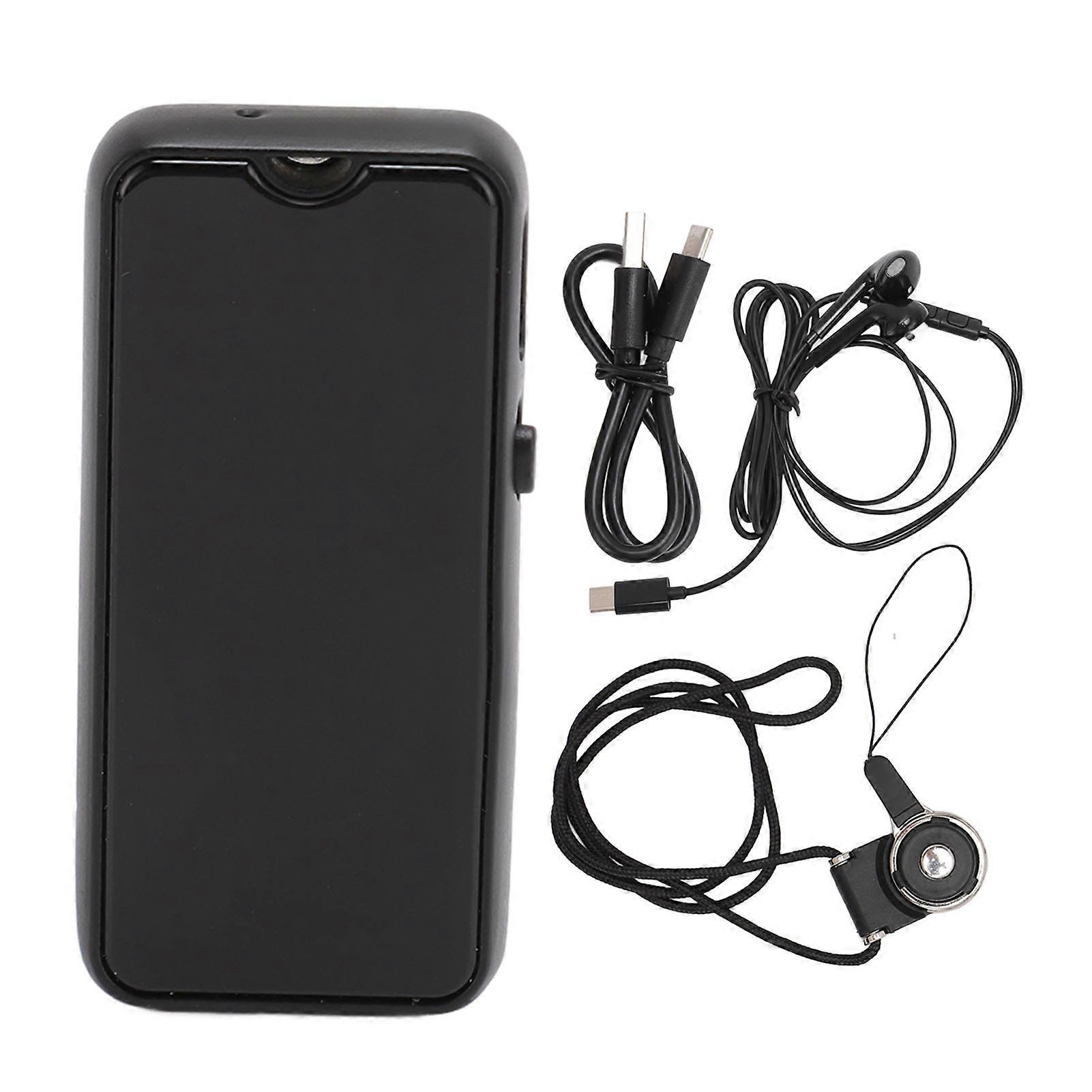 Digital Voice Portable Magnetic MP3 Player Recorder 200mAh Noise Reduction Sound Recording Device for Lecture