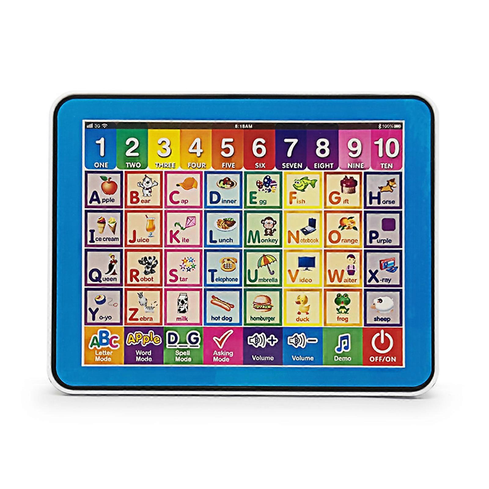 Children's English Early Education Machine Smart Toy Tablet Audio Point Reading Machine Hot Selling English Learning Machine LA3250