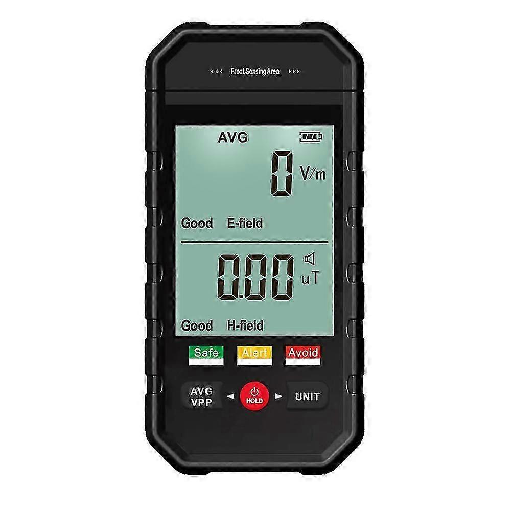 Emf Reader Digital Lcd Emf Detector Temperature Detector Emf Meters Digital Emf Meter
