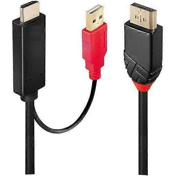 MicroConnect Videokabel-Adapter 3 m HDMI Typ A (Standard) DisplayPort Schwarz () - HDMI-DP-CON3