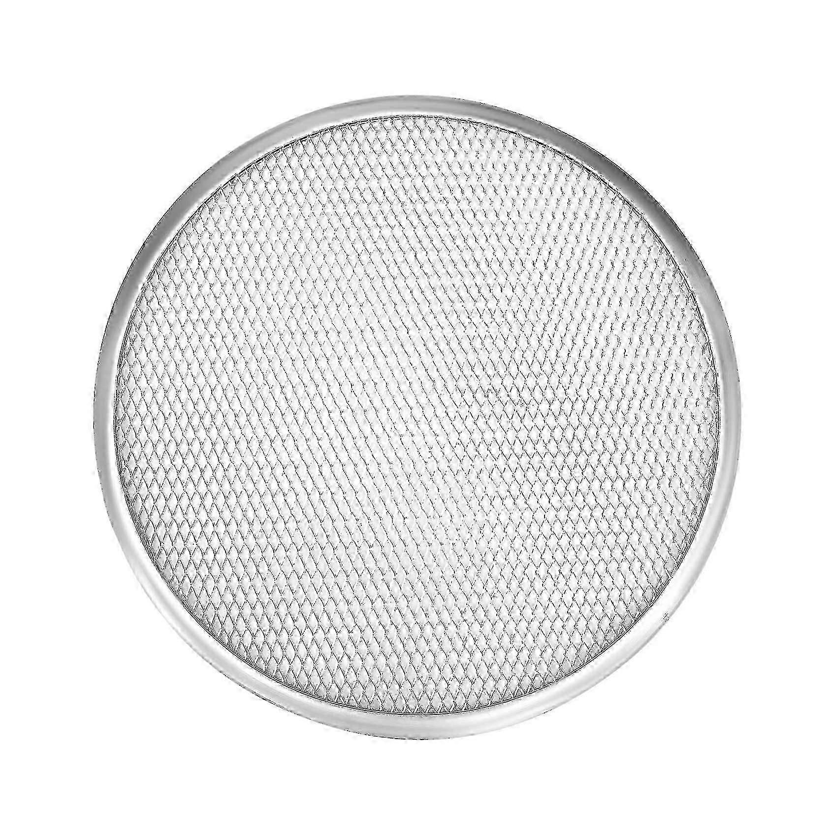 プロ仕様の丸型ピザオーブン用ベーキングトレイ バーベキュー用グレート ノンスティックメッシュネット(12インチ)