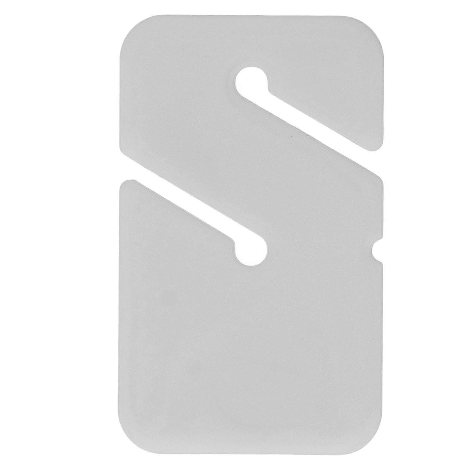 4PCS Scuba Choice Cave Diving Line Compact Easy Visibility Wreck Diving Line Marker Rectangular