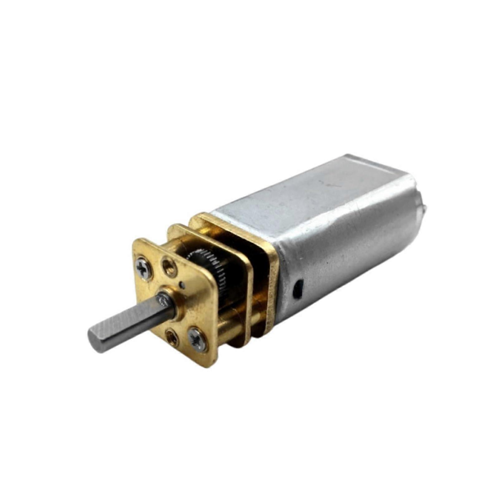 050/FF050 DC Gear Motor, M3 x 10mm, 12V 200RPM, 13GA050 Electronic DIY Reduction Motor for Robotics and Projects