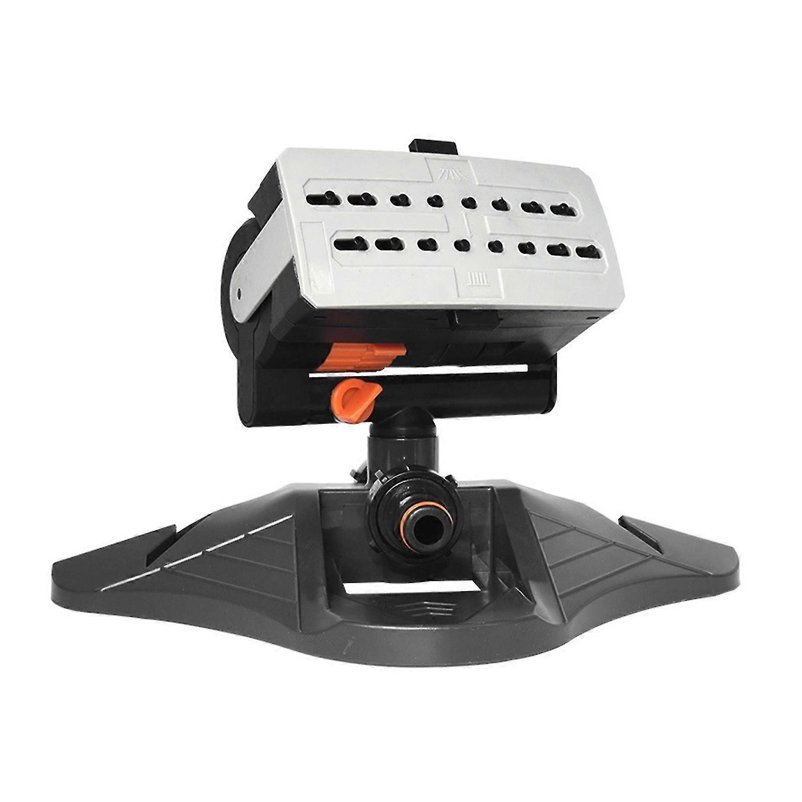 Sprinkler with Base 4 Modes Adjustables Watering Tool Mini Auto Rotating for Outdoor Areas