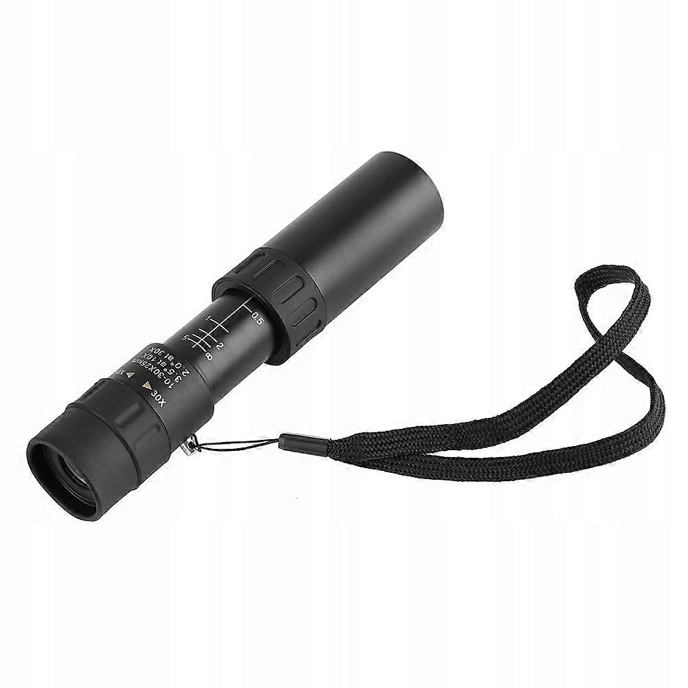 Monocular With Zoom 10-30x25 Black 5 Mm Close