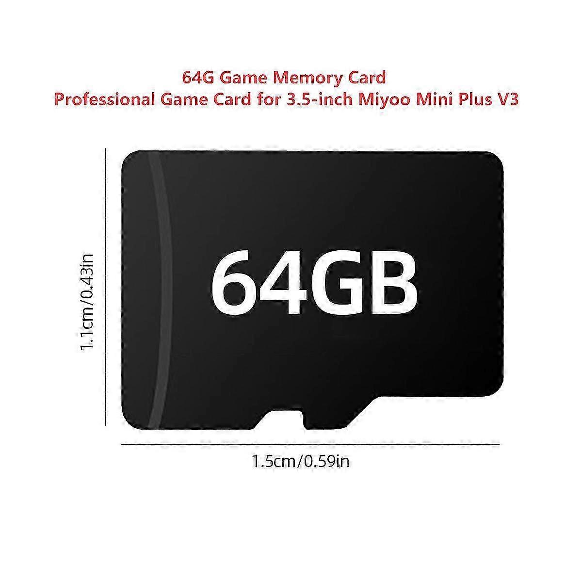 Retro Handheld Game Console for MIYOO Mini Plus with 3.5" IPS Screen, Linux OS, Portable Player for Kids