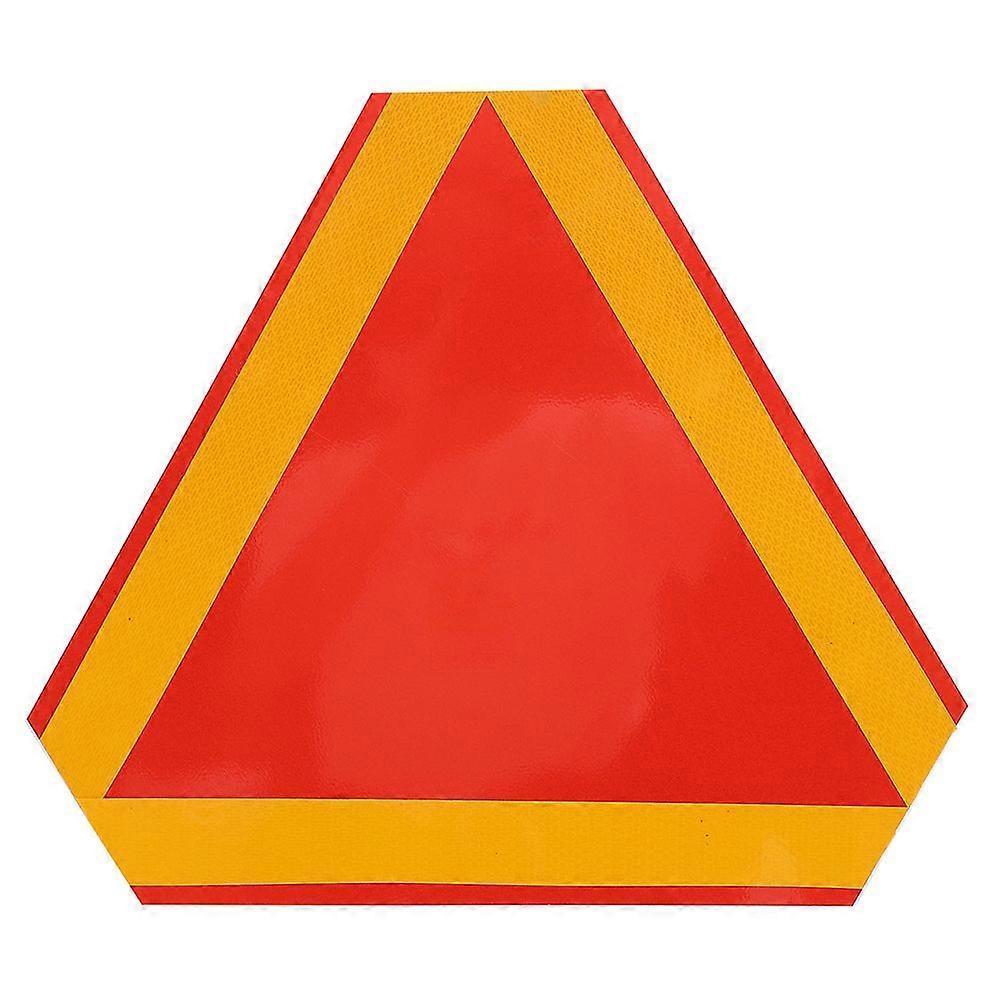 Signe de triangle d’avertissement Panneau de triangle réfléchissant Réflecteurs Signe d’avertissement Signe de triangle de sécurité