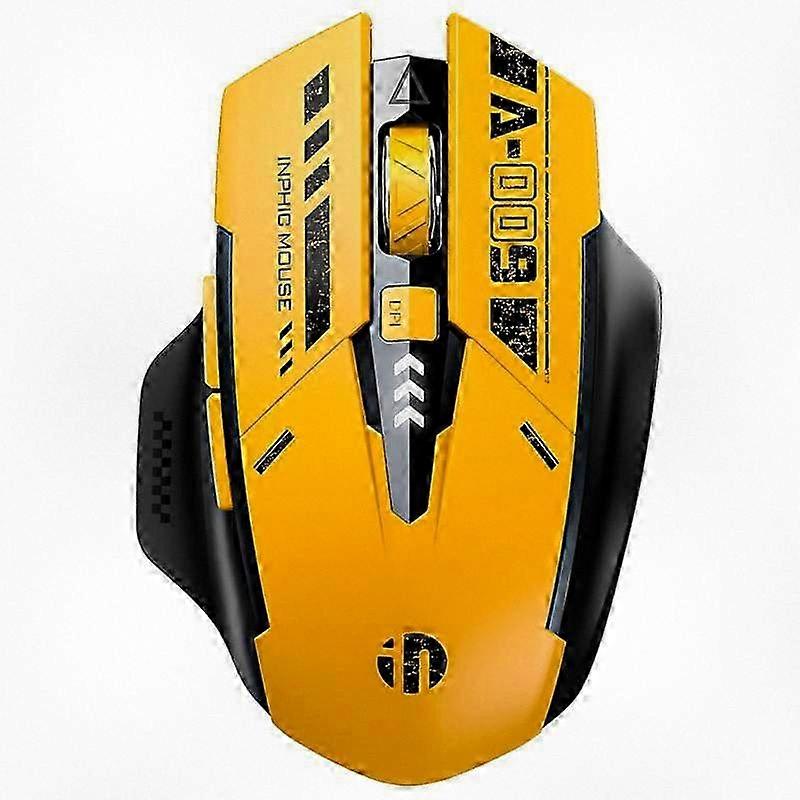 Bluetooth Wireless Mouse with 3 Modes - Silent Click & Mechanical Feel, Rechargeable for Inphic A9 Compatible Devices