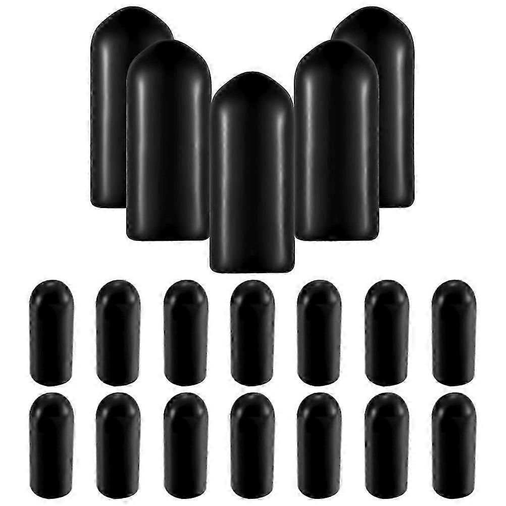 20pcs Airbrush Bottle Nozzle Cap Airbrush Jar Plastic Fitting Replacement Cap for Airbrush Bottle