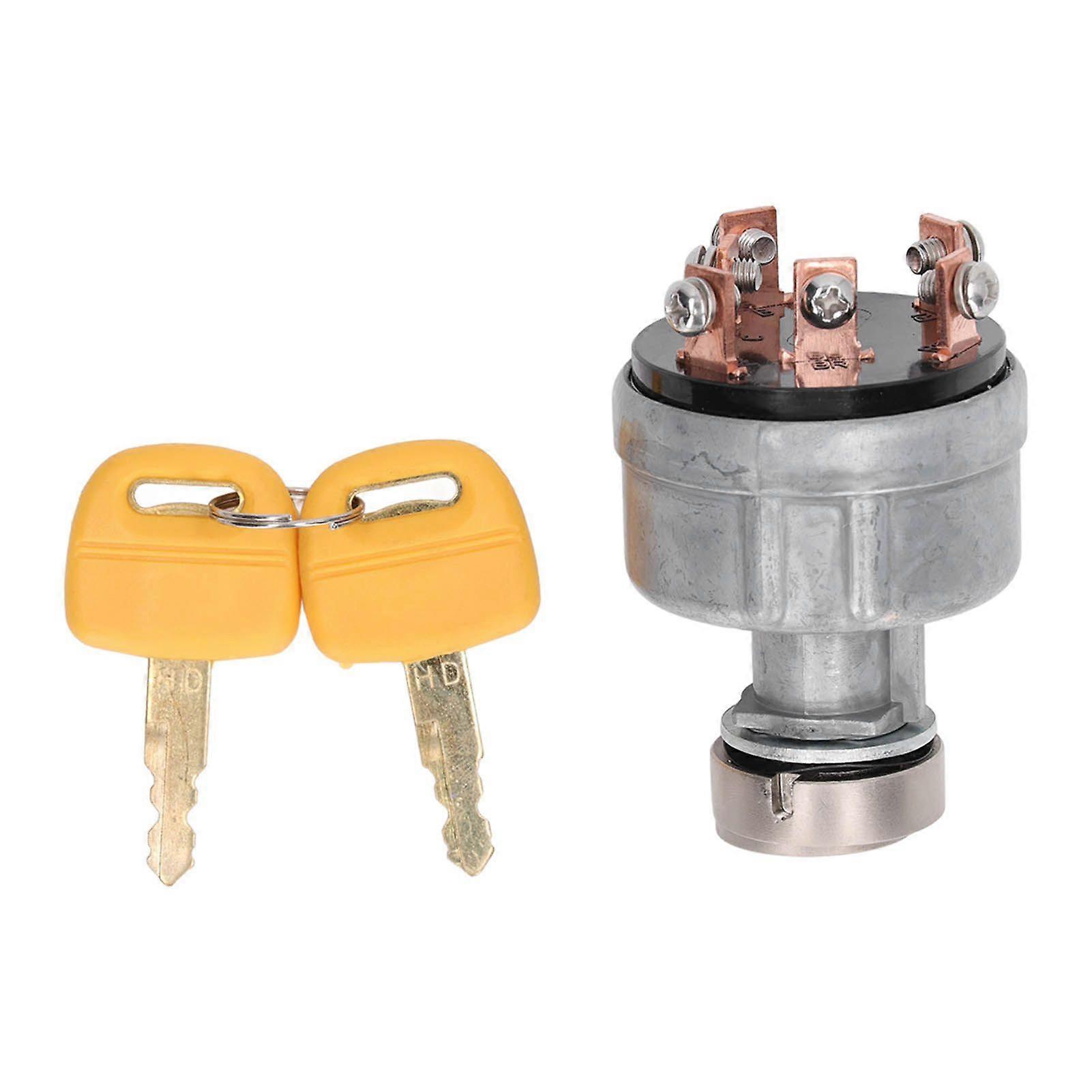 Interruptor de arranque del interruptor de encendido de la excavadora de alta calidad con cubierta de protección de llave