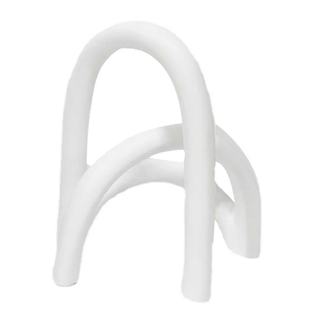 Modern Minimalist Geometric Art Line Arc Decor Resin Crafts Irregular Shopping Mall Living Room Des