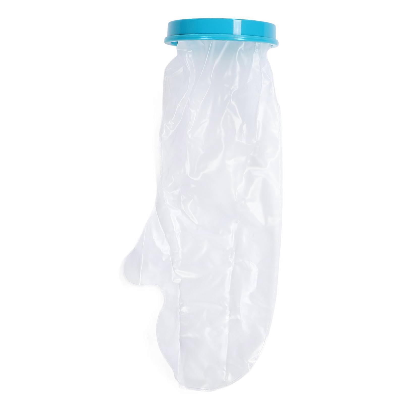 Housse de protection imperméable en PP PVC silicone, confortable, réutilisable, pour plâtre, pour douche, bain, enfants, bras court