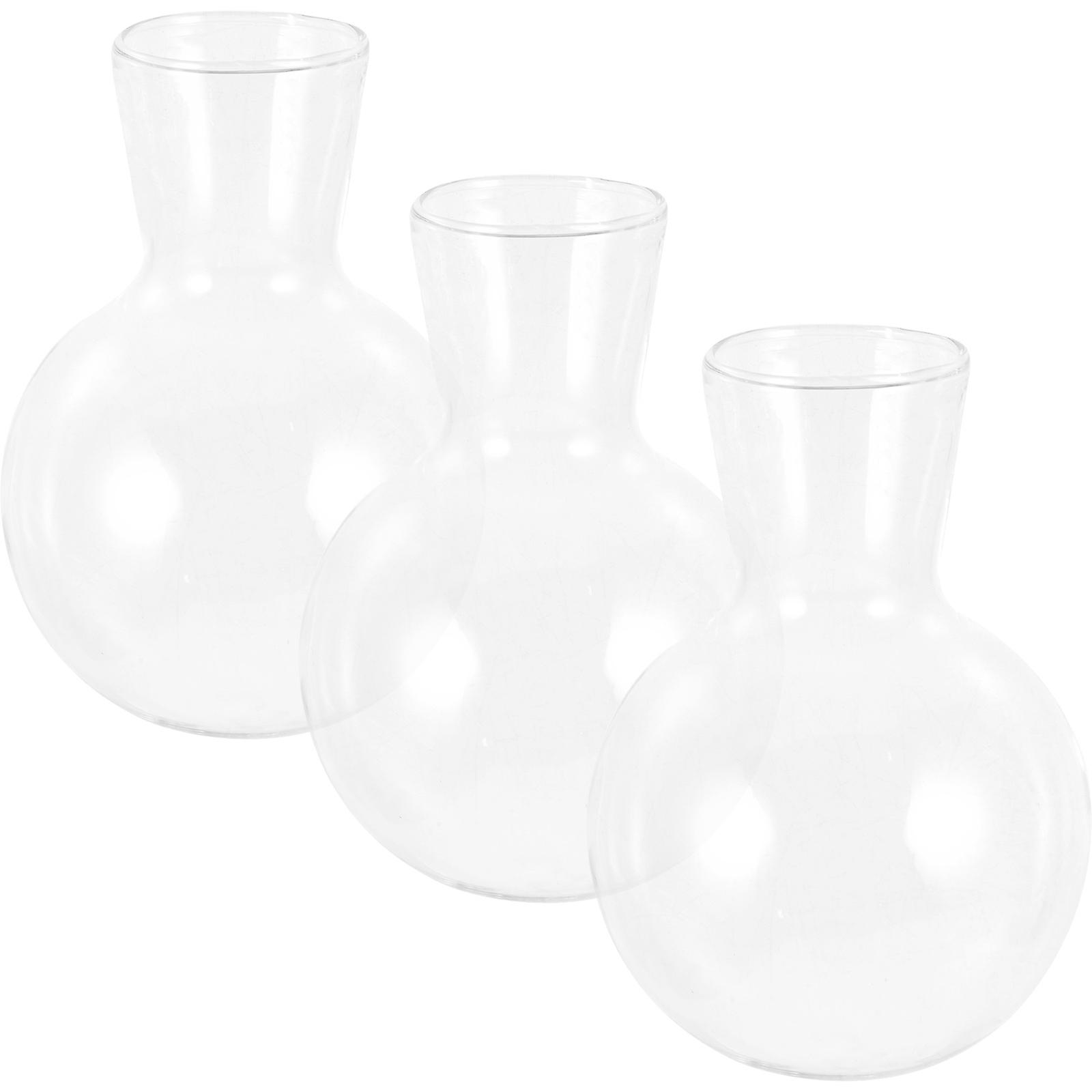 Propagation Vase High Borosilicate Glass Transparent 1Set