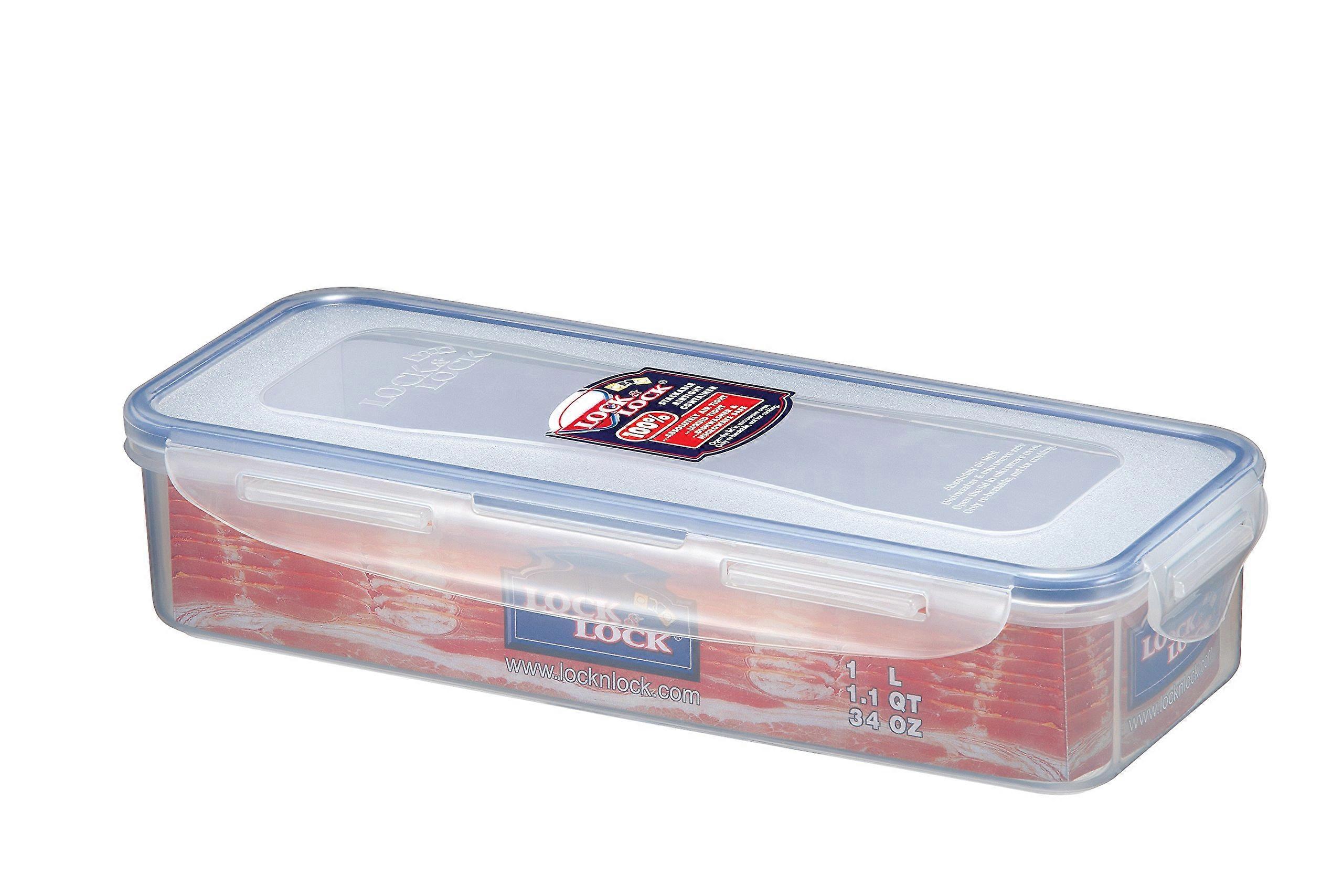 Lock Lock HPL842 MultiUse FoodStorage Box 1.0 L with Drain Grate