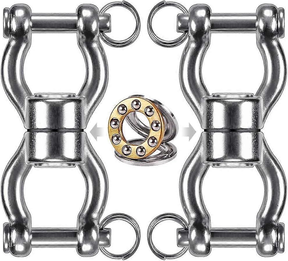 Silent Bearing Swing Swivel, 360 Rotational Device Hanging Accessory with 4