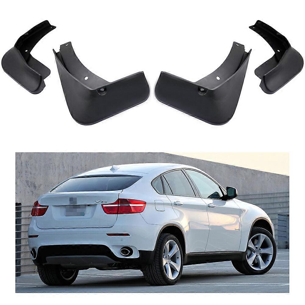 חל על דשי בוץ לרכב מגיני התזה מגן בוץ פנדר עבור BMW X6 2008-2014 09 10 11 12 13