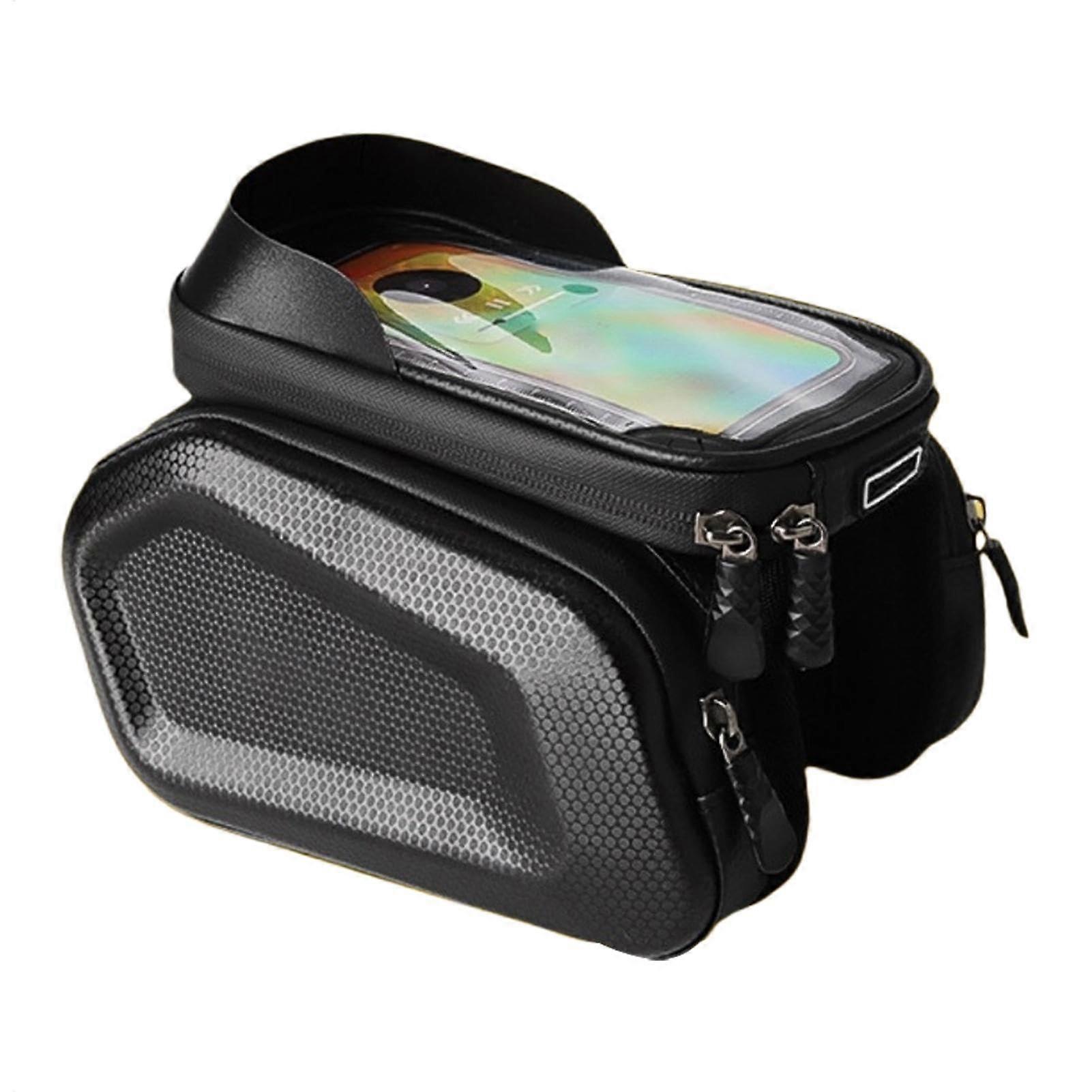 Bikes Front Bag, Cycling Pouch, Touchscreen Handlebar Bag