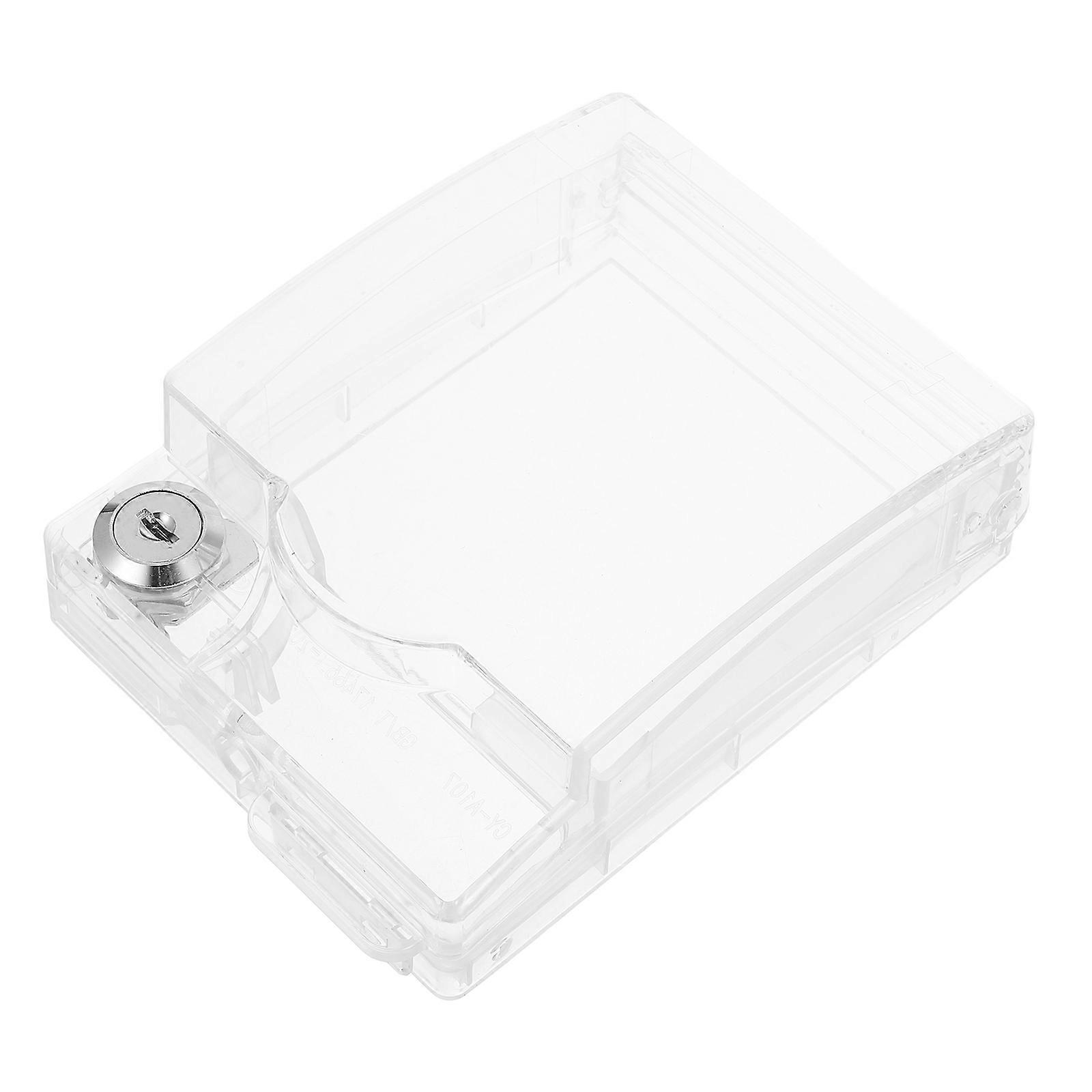 Electrical Box Waterproof Junction Box Plastic For Bathroom Use Transparent 15.00X11.00X5.00CM Splash-Proof 1Pack