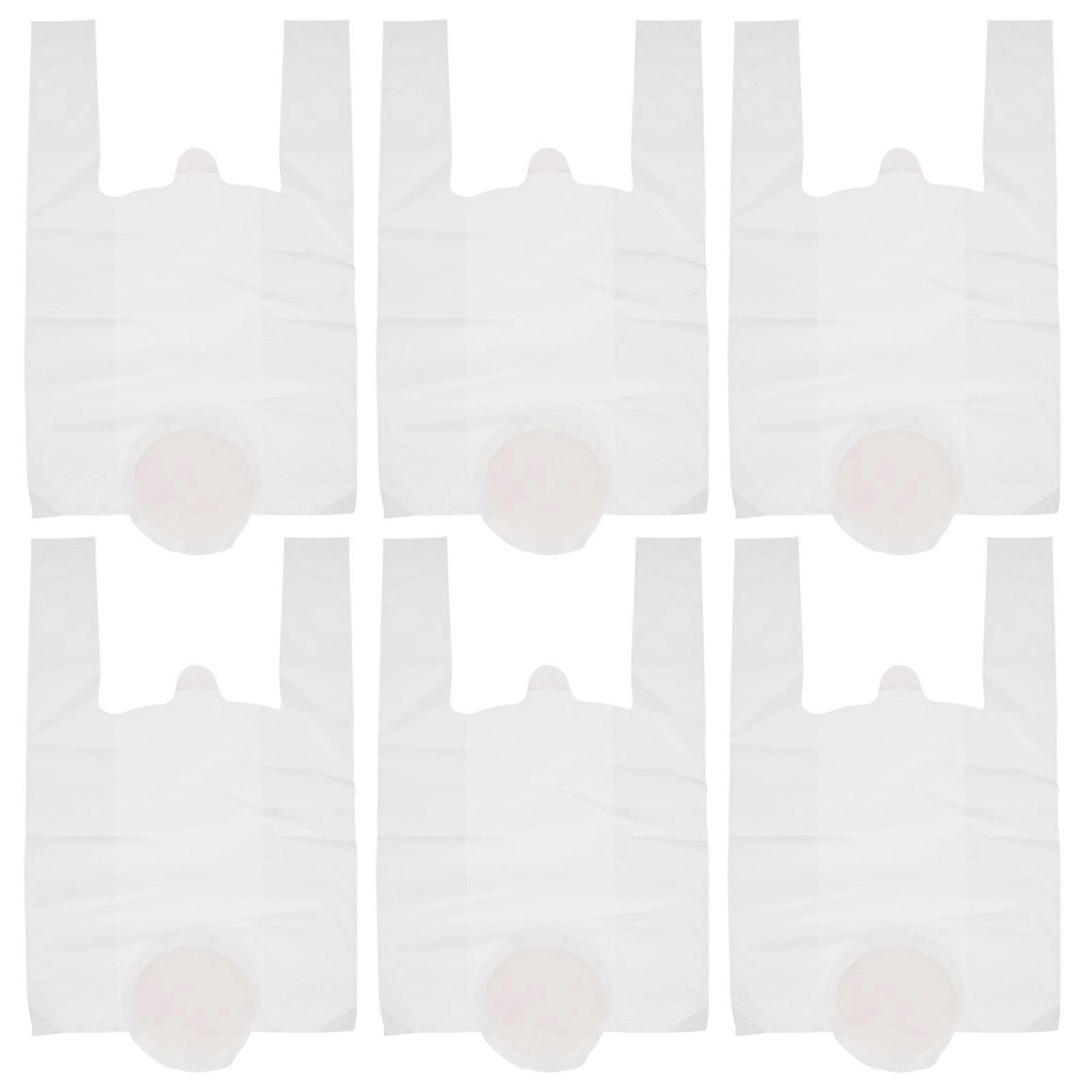 Odor Control Commode Liners with Super Absorbent Pads for Commode Pails Transparent 45 x 25 x 0.1cm 35Pcs