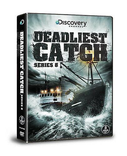 Deadliest Catch Series 8 DVD (2012) cert E 5 discs - Region 2