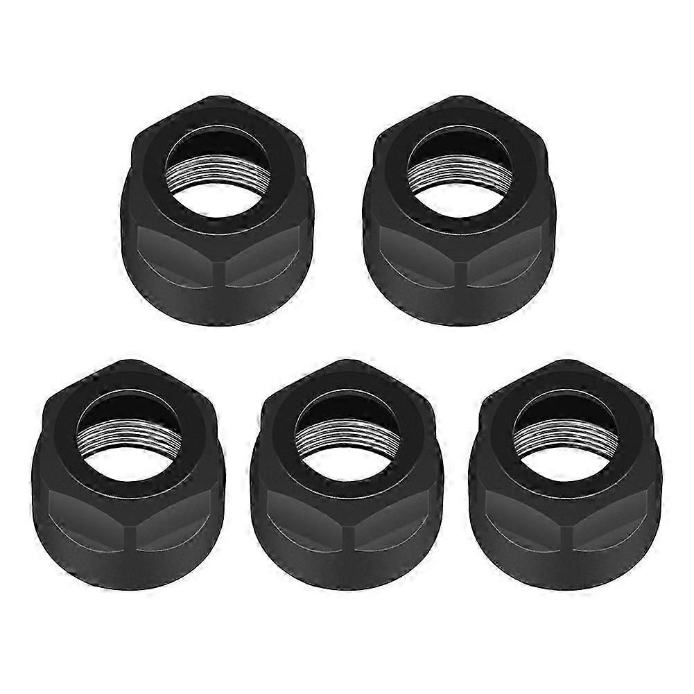 5pcs /set ER16A Nuts Collet Clamping Nut for ER CNC Milling Chuck Holder Lathe