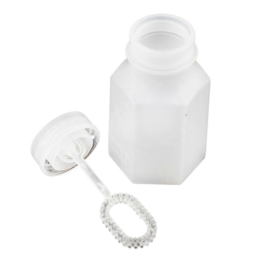 24pcs Hexagon Shape Empty Bubbles Blowing Bottles Wedding Favor
