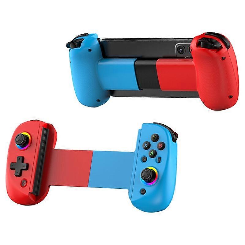 A6X D8 Cell Phones Stretchable Controller Wireless Bluetooth-compatible o5f Gamepad with RGB Light f