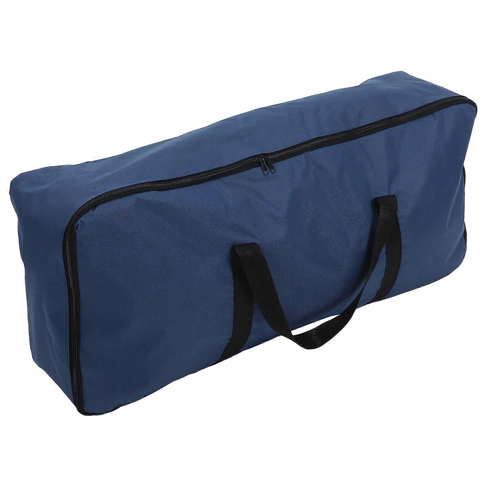 Bbq Utensil Storage Bag Outdoor Barbecues Tool Holder For Grilling Accessories Robust Design Space Saving Blue 31.5X13.8X5.9In 1Pack
