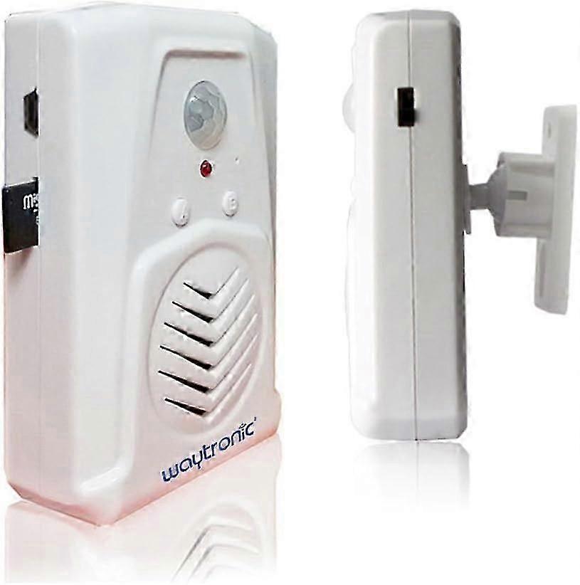 Mini PIR Bevegelsessensor Aktivert Stemmepåminnelse Multi-opptak Lydspiller For Butikk Butikk Fabrikk Supermarked Spesiell Lydeffekt