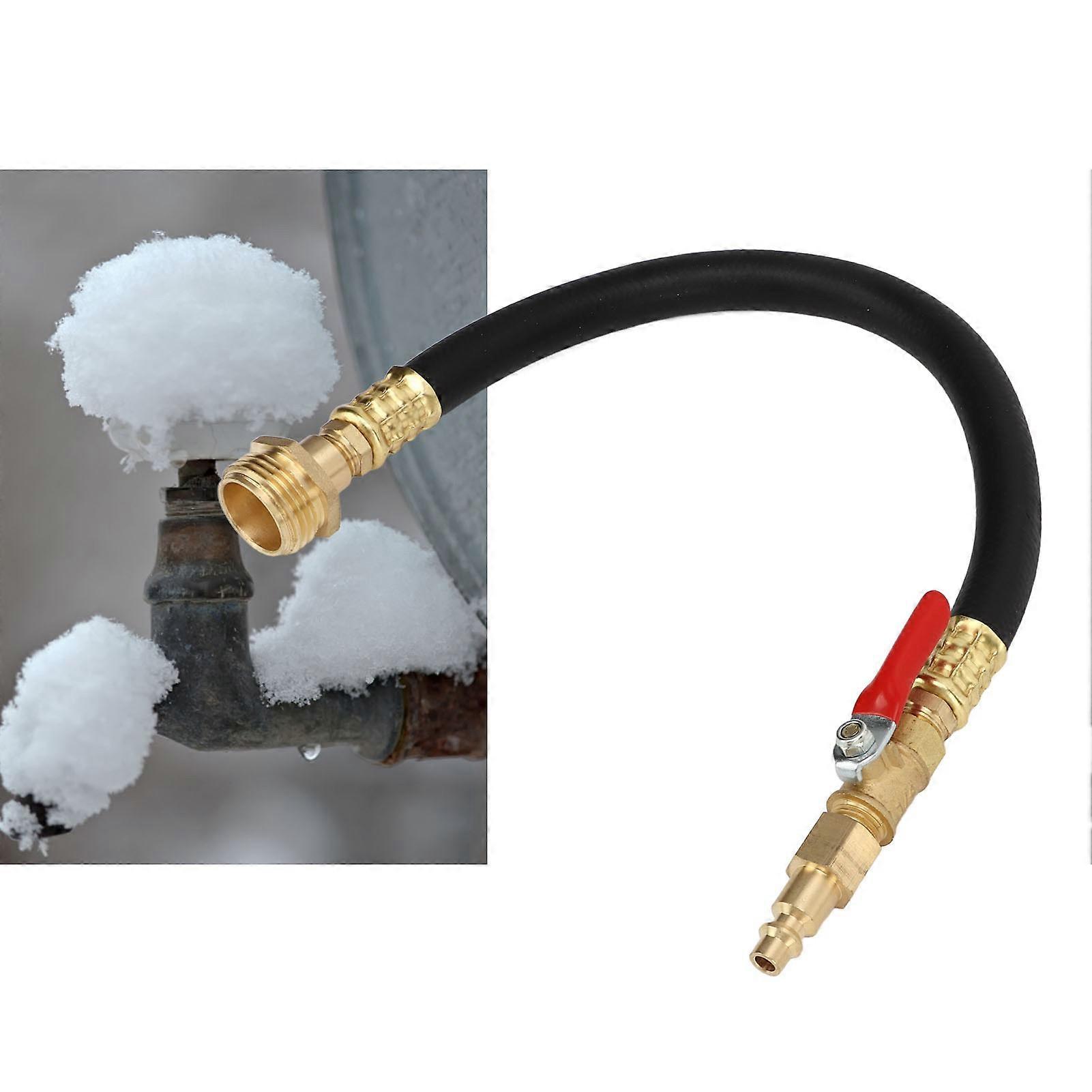 Garden Hose Adapter RV Frost Protection Combo Kit with 1/4 US Quick Adapter Winterize Sprinkler Systems