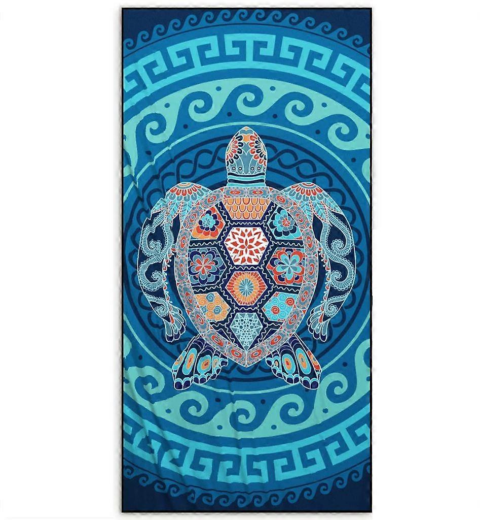 Microfiber beach towel is ultra-light and quick-drying