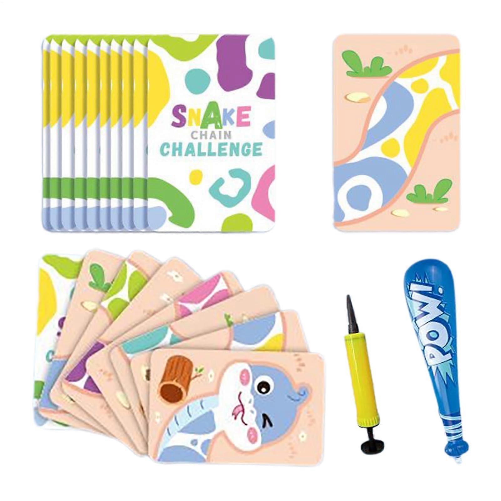 Snake Puzzle Game, Shape Fitting Puzzle, Cartoon Preschool Learning Activities